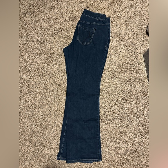 Lane Bryant Denim - Lane Bryant Dark Blue Flare Jeans (C116)